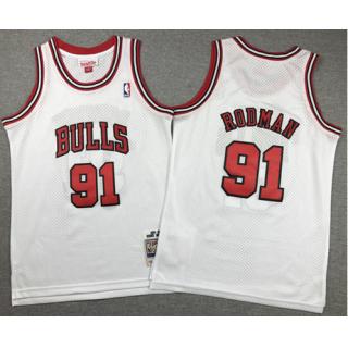 Dennis Rodman, Chicago Bulls [White] -NIÑOS